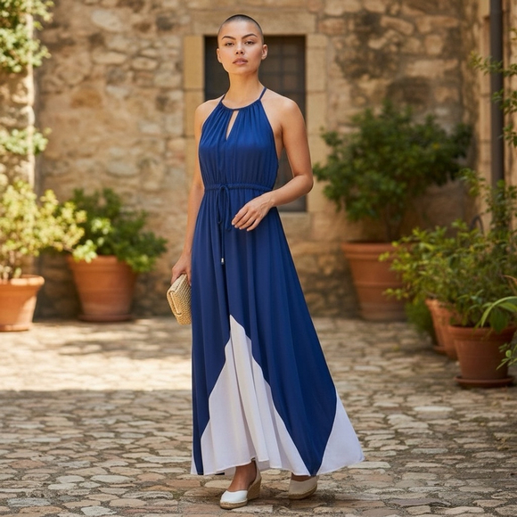 35 - Women's London Style Collection Maxi Dress - Picture 1 of 11